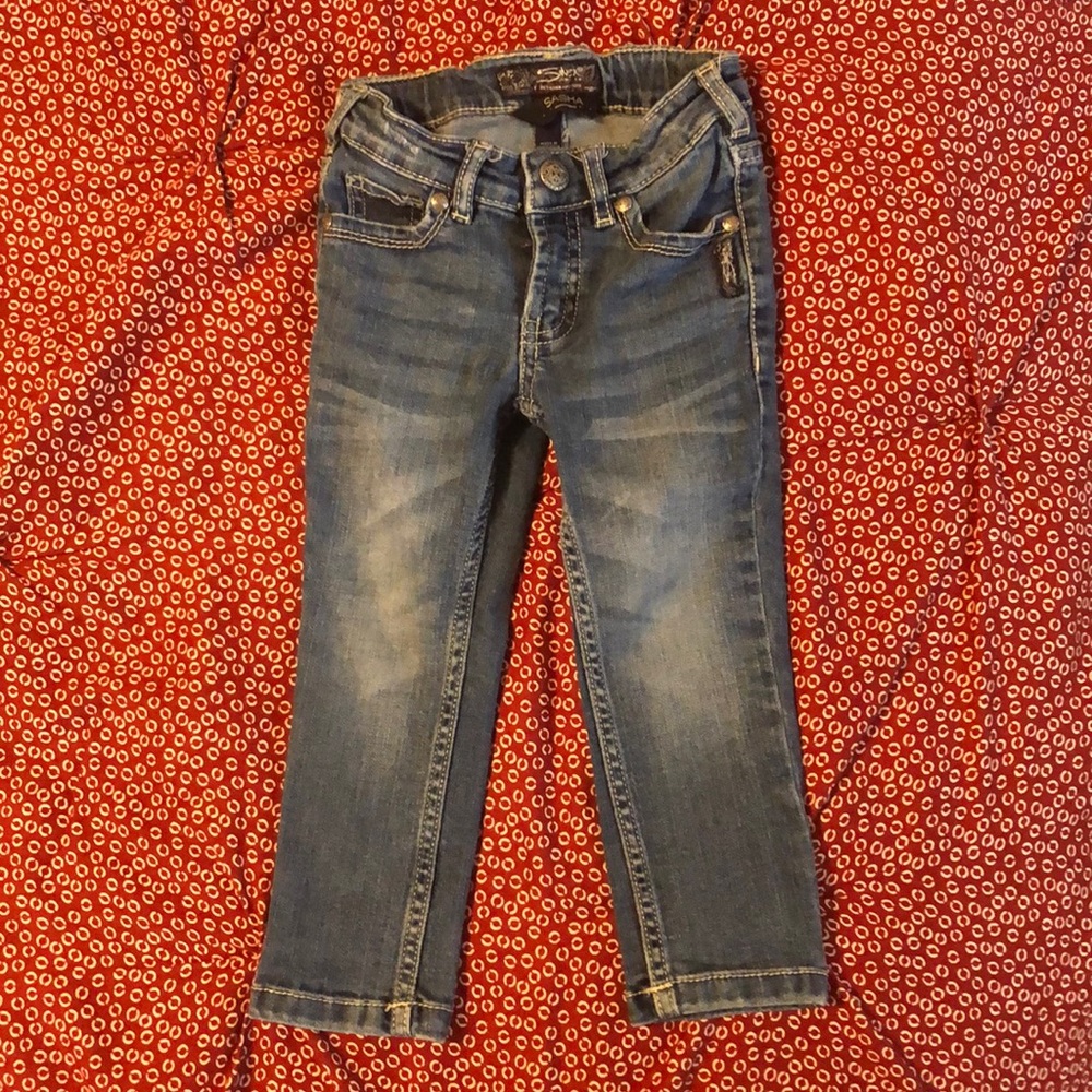 EUC Silver Toddler Jeans
